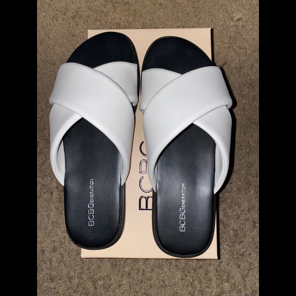 BCBGENERATION slide sandals